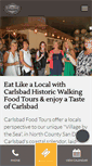 Mobile Screenshot of carlsbadfoodtours.com